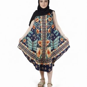 سارافون هندی گلدار