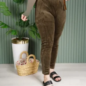شلوار مخمل کبریتی 7244