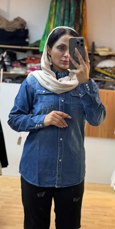 مانتو جین وارداتی